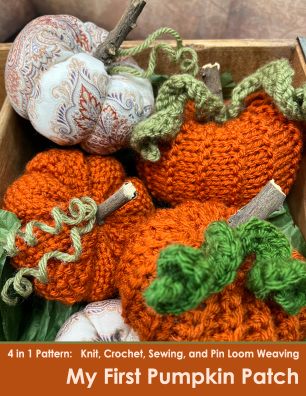 Loom Lore: Lacy Pumpkin Loom-inaries  Loom knitting projects, Loom  knitting patterns, Crochet pumpkin pattern
